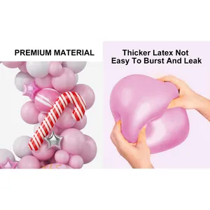 Détails du kit de ballons en latex épais de qualité supérieure avec option anti-éclatement