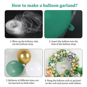 Guide DIY pour assembler l'arche de ballons animaux avec ballons de raton laveur et cerf
