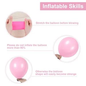 Anleitung zum Aufblasen von Ballons mit Tipps zum Dehnen und 90 Prozent Füllkapazität