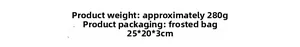Blue balloon arch kit packaging specs, weight 280g in a 25x20x3cm frosted bag