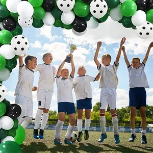 Kit d'arche de ballons thème football pour décoration de fête d'anniversaire