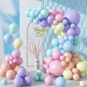 Macaron Balloon Garland Arch Kit For Birthday Party Decoration Latex Balloons Set For Baby Shower Wedding Anniversary Supplies