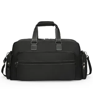 Große Kapazität Oxford Tuch Reisetasche Für Damen Herren Wasserdichte Fitness Gym Weekender Tasche Mit Gepäckband