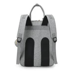 Waterproof Large Capacity Diaper Bag Backpack Multi-Function Oxford Cloth Mummy Travel Bag With USB Port And Insulated Pockets
