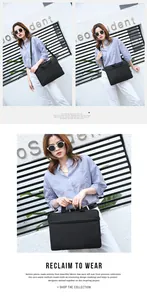 Borsa a tracolla nera versatile per laptop con opzioni a spalla e a mano per uso quotidiano