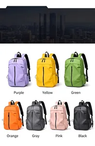 Gama de mochilas de estilo urbano en siete colores vibrantes para uso diario