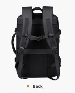 Dos en maille respirante du sac à dos business avec sangle de bagage et boucle de poitrine