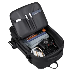 Sac à dos ordinateur professionnel étanche avec grande capacité et rangements