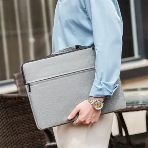 Business Laptop Bag Waterproof Oxford Cloth Briefcase For 13 14 15.6 Inch Notebook Shoulder Bag For Men Women Office Travel