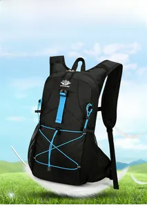 Lightweight hiking backpack floating on a feather to showcase the ultra-light design