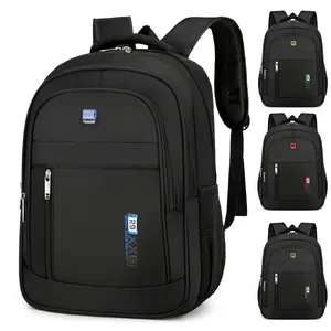 Large Capacity Men Travel Backpack Oxford Cloth Waterproof Business Laptop Bag Stylish Casual Student Schoolbag Daypack