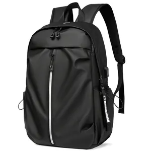 Men Fashion Backpack Multi-functional Urban Oxford Cloth Business Casual Laptop Bag With USB Port For Travel School Student