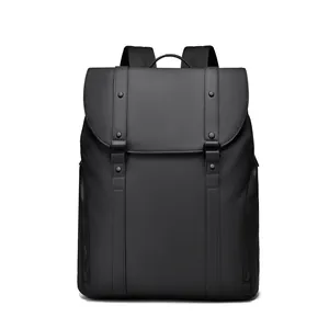 Sac à Dos Homme Minimaliste en Tissu Oxford Imperméable Grande Capacité Sac Ordinateur 15.6 Pouces Loisirs Urbains Voyage Travail Business Daypack