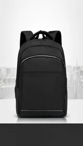 Detail view of the multi-layer interior compartment for 15.6 inch laptop storage