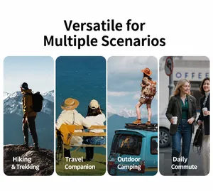 Mochila de viaje impermeable multiusos para senderismo, camping y el uso diario