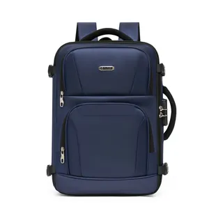 Zaino Porta PC Business Grande Capacità Impermeabile per Uomo Antifurto Borsa da Viaggio con Lucchetto a Combinazione Professionale Lavoro Pendolare