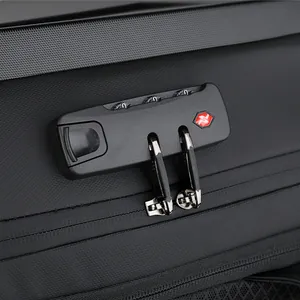 Hardshell gaming backpack with TSA combination lock and anti-scratch texture