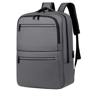Business Laptop Backpack Waterproof Oxford Fabric USB Charging Port Large Capacity 16 Inch Computer Bag Men Women Travel