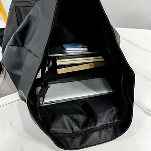 Waterproof roll-top backpack featuring a padded laptop compartment and spacious interior