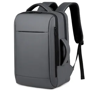 Sac à Dos Ordinateur Portable Affaires Imperméable Homme Femme Port de Charge USB Sac d'Ordinateur 15,6 Pouces Voyage Travail