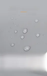 Detail of waterproof honeycomb fabric showing scratch resistance and water repellent texture