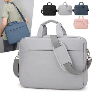 Sacoche Ordinateur Business Étanche Oxford Maletín Notebook Épaule Bandoulière Pour Bureau Voyage Hommes Femmes Étui Mode
