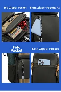 Detail view of military green tactical chest bag with multi-pocket storage capacity