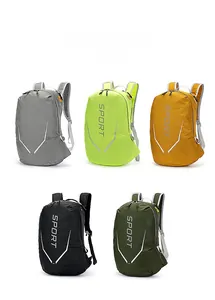 Waterproof 20L cycling backpack collection in five colors with reflective sport design