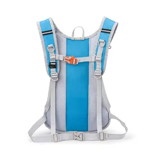 Wasserabweisender Fahrradrucksack mit atmungsaktivem Netz und Reflektoren zum Wandern