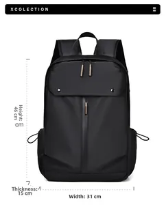 Detailansicht der Maße 46x31x15cm für diesen großen Business-Rucksack zum Reisen