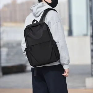 Large Capacity Waterproof Oxford Cloth Backpack With USB Charging Port Men Casual Travel Computer Bag College School Bag