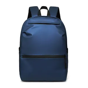 Sac à dos d'affaires bleu foncé léger avec compartiment pour ordinateur 15 pouces