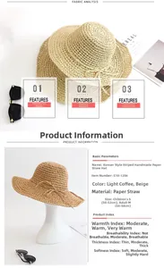 Detailed texture of hand-woven straw hat showing breathable weave and drawstring bow