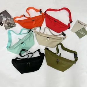 Mode Nylon Gürteltasche Für Damen Einfach Urban Lässig Crossbody Brusttasche Langlebiger Fanny Pack Für Reisen Outdoor Sport