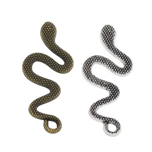 Retro legering slang hangers in brons en zilver voor het maken van DIY sieraden