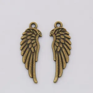 Vintage Bronze Adlerflügel Anhänger für DIY Schmuckherstellung und Bastelzubehör