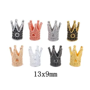 Vintage Legering Kroon Charms Voor DIY Sieraden Maken Hangers Voor Ketting Armband Accessoire Meerkleurige Metalen Kralen