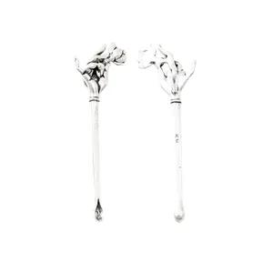 Lot de pendentifs en alliage de zinc vintage avec motif animalier détaillé