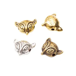 DIY Fuchs-Metallperlen in Gold, Silber und Bronze für die Schmuckherstellung