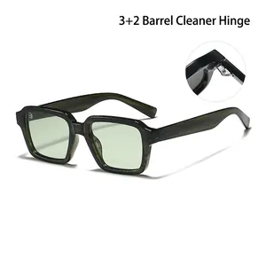 Retro Square Frame Sunglasses For Women Men Fashion Vintage UV400 Protection PC Lens Shades Fashion Casual Outdoor Eyewear Glasses