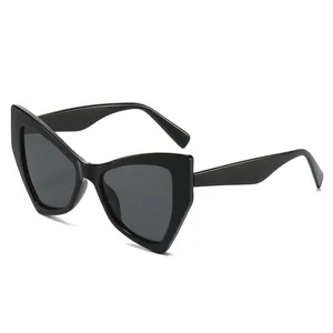 Women Cat Eye Sunglasses Retro Fashion PC Frame UV400 Outdoor Streetwear Trendy Sun Glasses