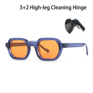 Vintage Small Square Sunglasses For Women Men PC Frame UV400 Protection Retro Fashion Travel Outdoor Eyewear Sun Glasses