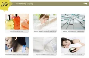 Detailed jewelry care guide showing six essential maintenance tips for earrings and necklaces