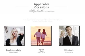 Detailed views of the DAD keychain showing versatile daily, date, and office style scenes