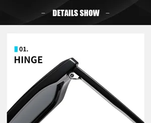 Detail shot of durable metal hinge on vintage black cat eye sunglasses frame