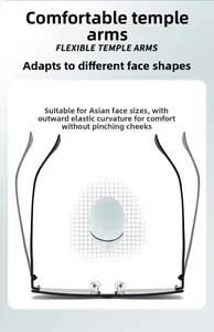 Close-up of flexible rimless sunglasses temples with adaptive metal nose pads for comfort