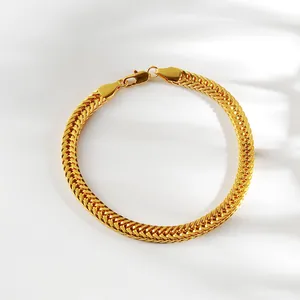 Mode Franco Weizenkette Armband Für Damen Gold Silber Plattiert Legierung Strass Schmuck Elegante Karabinerverschluss Armband Geschenk