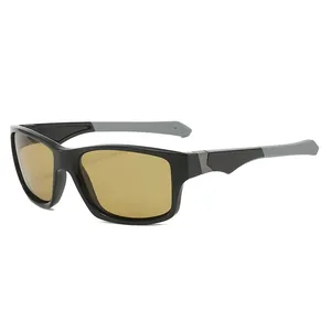 Unisex Polarized Sports Sunglasses UV400 Protection Rectangle PC Frame TAC Lens For Cycling Driving Hiking Fashion Eyewear