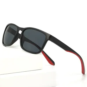 Square Polarized Sports Sunglasses For Men Women UV400 Protection PC Frame TAC Lens Outdoor Driving Fishing Sun Glasses