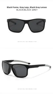 Detail view of sport sunglasses featuring matte black frames and anti-slip grey temples